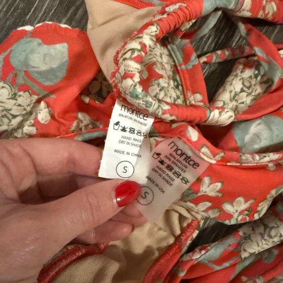 Montce swim top and bottom - Picture 2 of 3